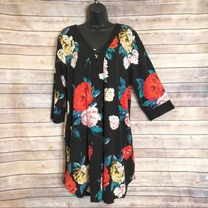 Ellen Tracy Tunic Nightgown/Lounge Pockets